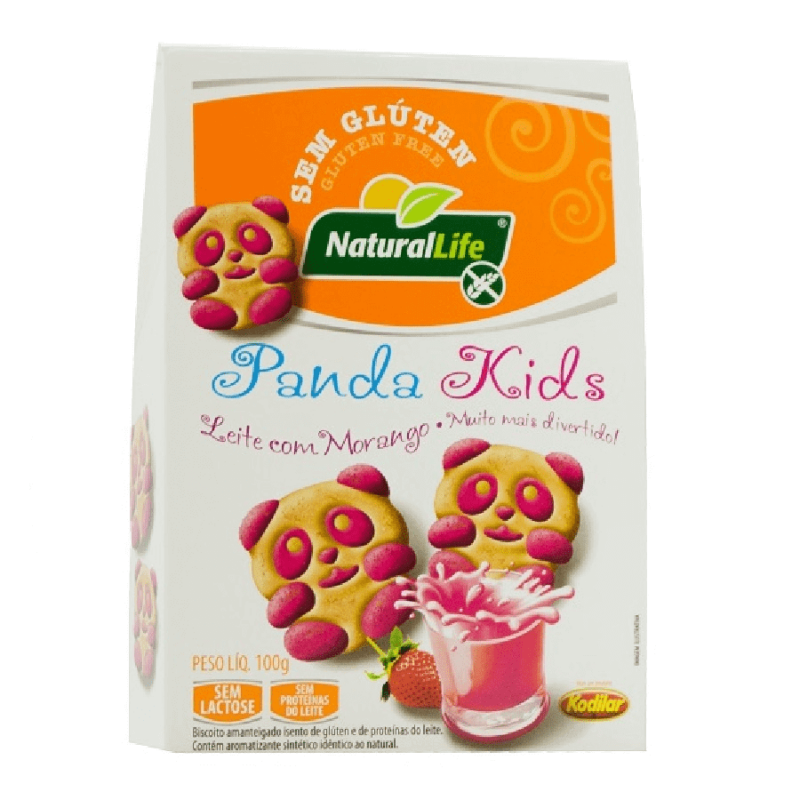 Biscoito Panda Kids sem Glúten Chocolate