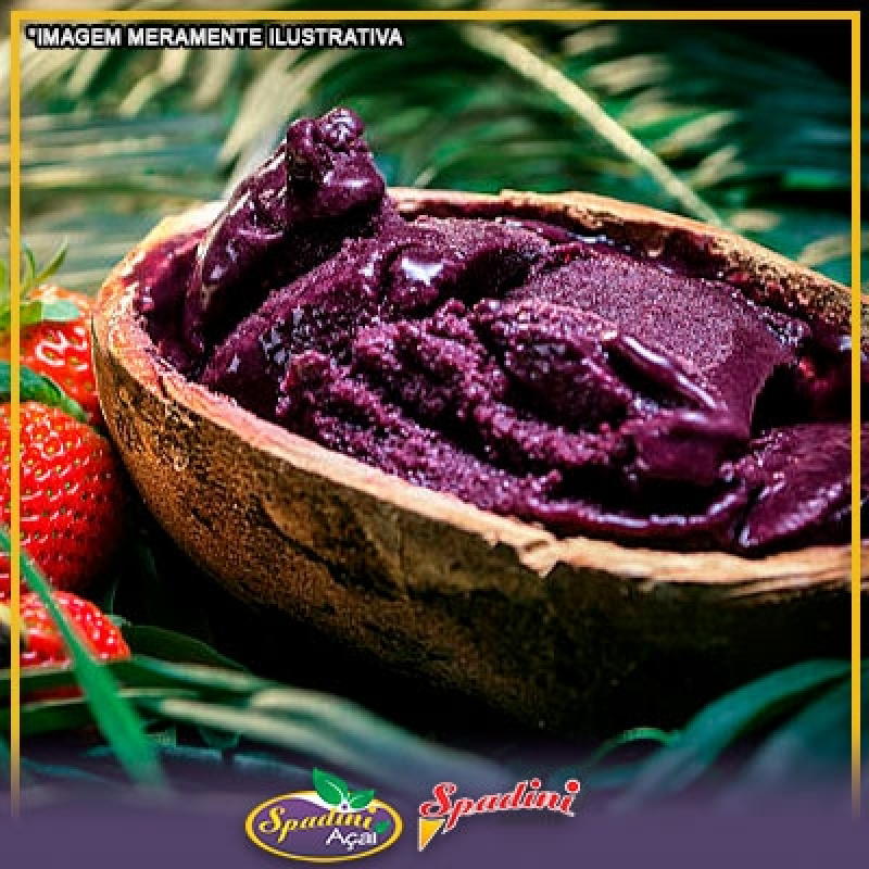 Fabricante Creme de Açaí Industrial