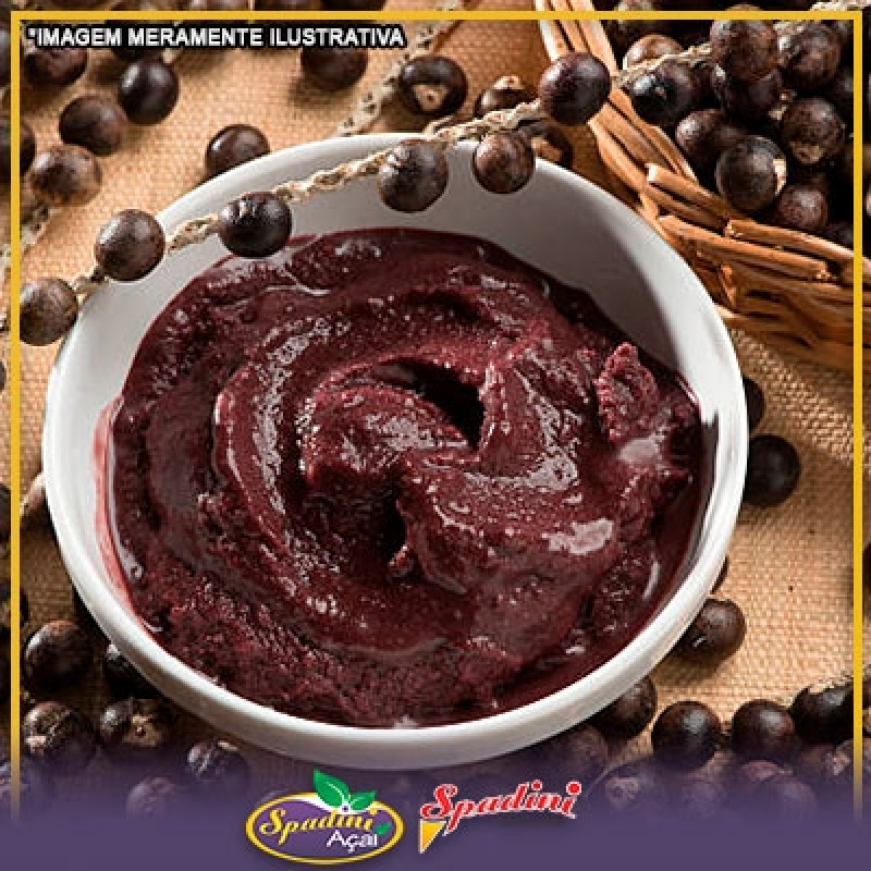 Fabricante Creme de Açaí Natural